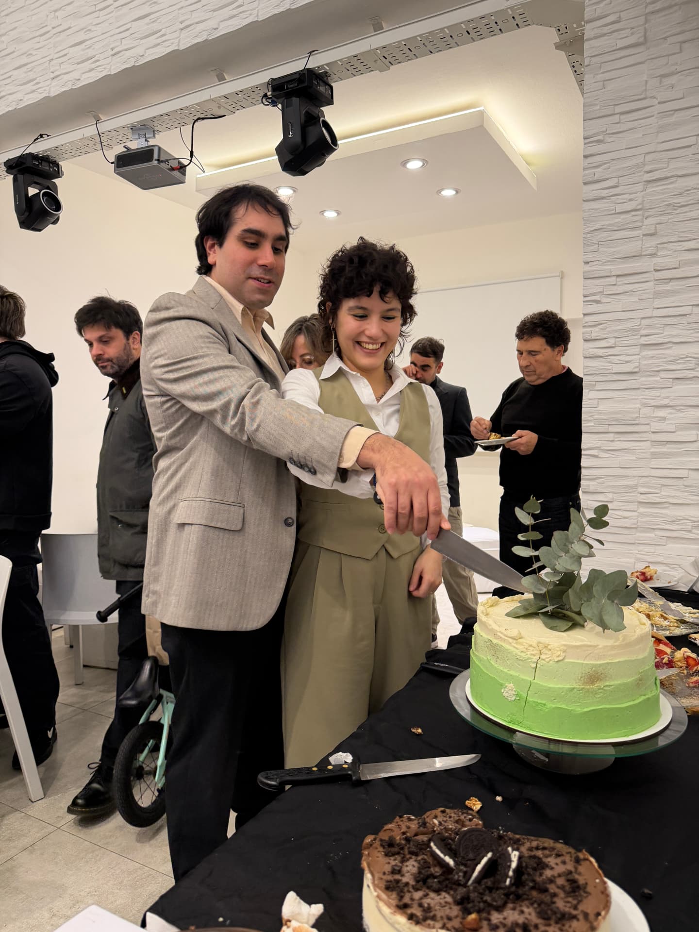 Salón armado para un evento familiar